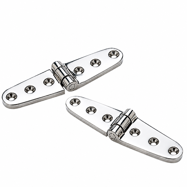 Seachoice 50-33811 Marine Strap Hinge 6" x 1-1/8" 316 Stainless Steel - secondary product image