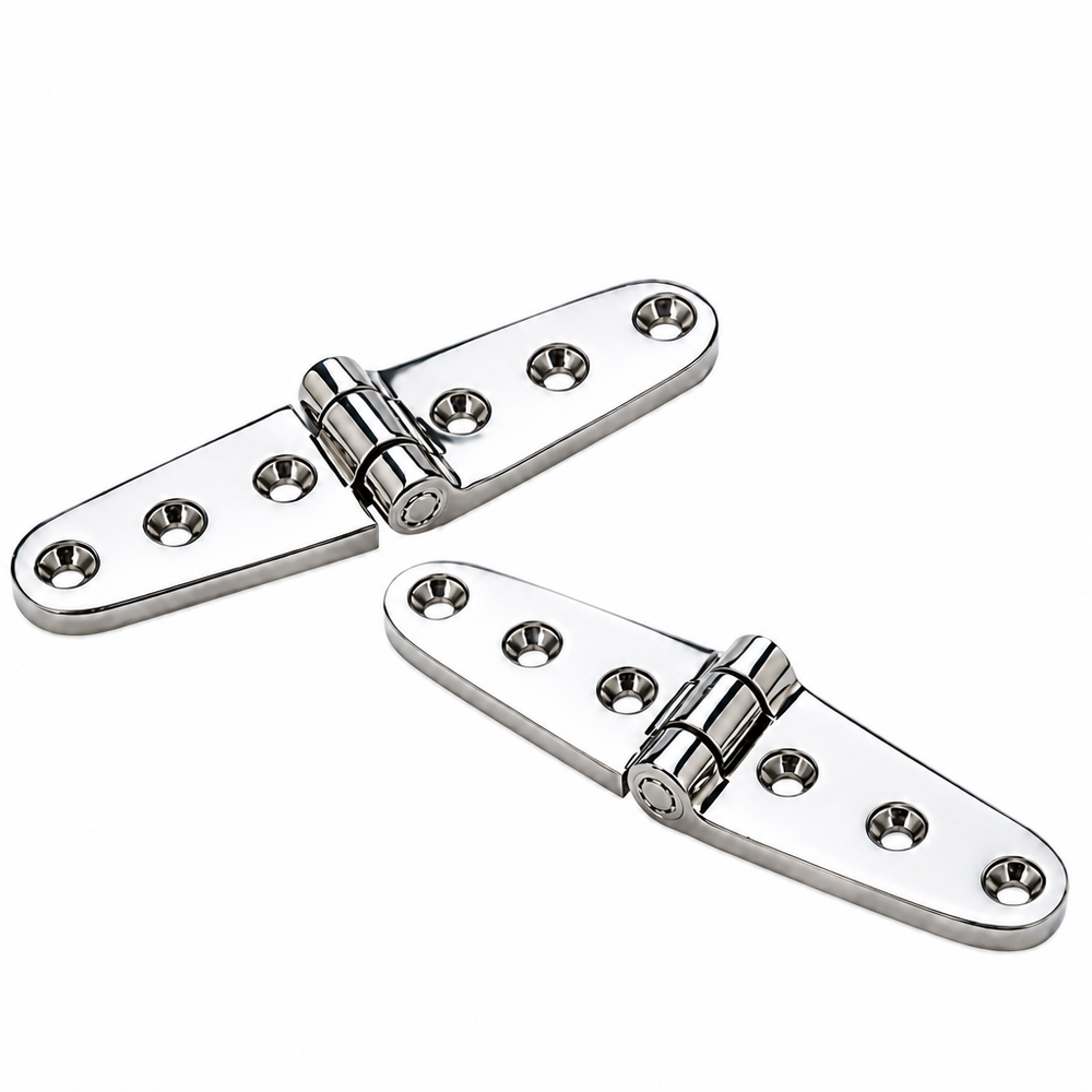 Seachoice 50-33811 Marine Strap Hinge 6" x 1-1/8" 316 Stainless Steel - secondary product image