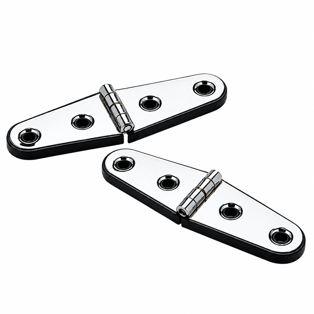 Seachoice 50-33851 Marine Strap Hinge 4" x 1-1/16" 304 Stainless Steel - secondary product image