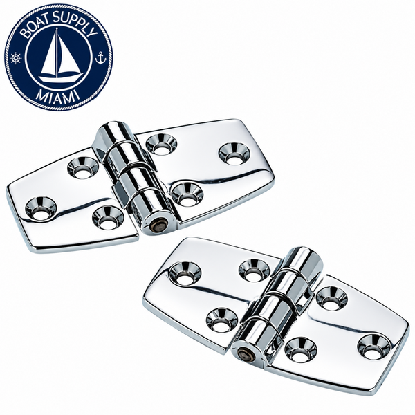 Seachoice 50-34241 Chrome Plated Zinc Marine Door Hinge