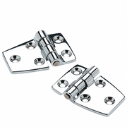 Seachoice 50-34401 Marine Door Hinge 2-1/4" x 1-1/2" Chrome-Plated Zinc - secondary product image