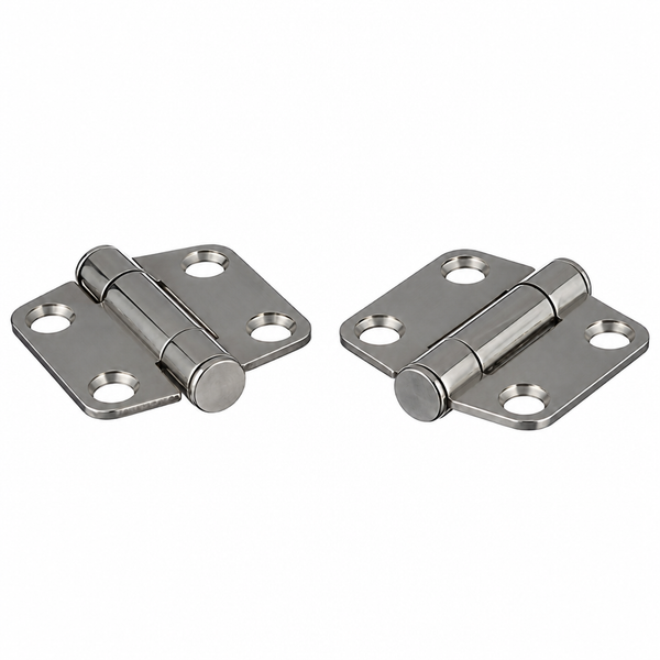 Seachoice 50-34811 1.5" x 1.6" 316 Stainless Steel Marine Friction Hinge - Product View