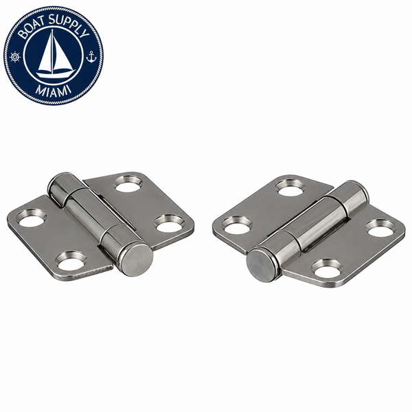 Seachoice 50-34811 1.5" x 1.6" 316 Stainless Steel Marine Friction Hinge