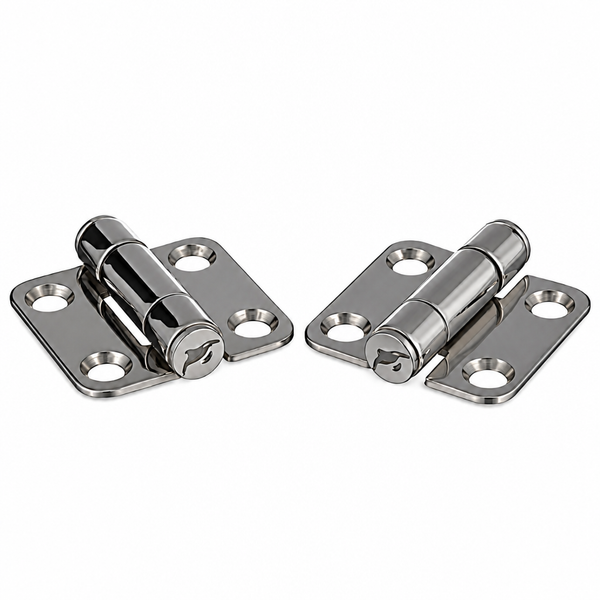 Seachoice 50-34821 1.5" x 1.5" 316 Stainless Steel Marine Friction Hinge - Product View