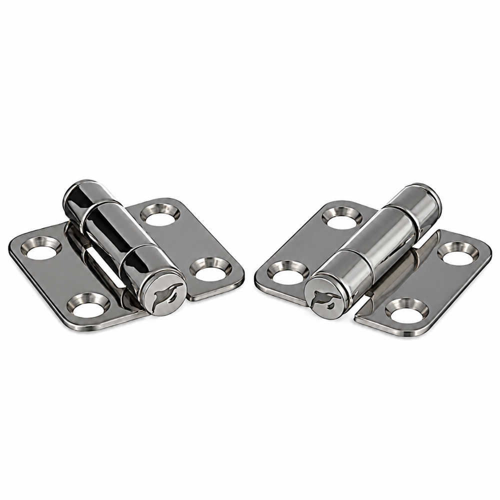 Seachoice 50-34821 1.5" x 1.5" 316 Stainless Steel Marine Friction Hinge - Product View