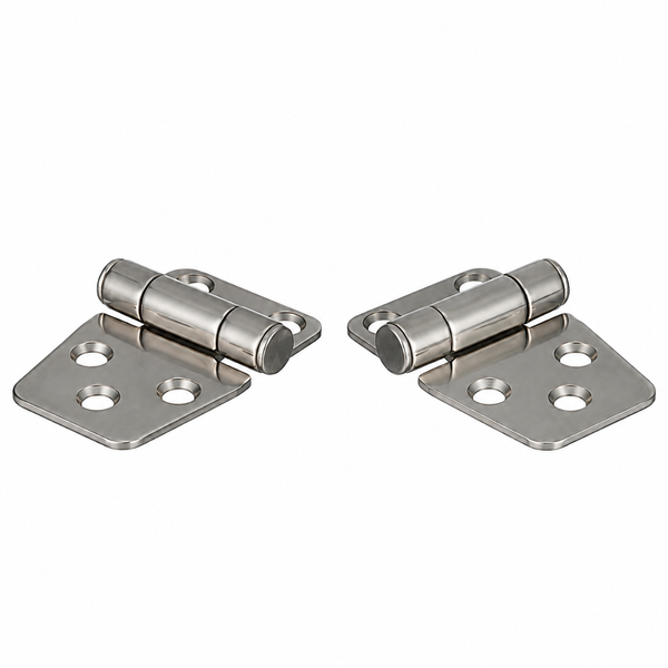 Seachoice 50-34831 1.5" x 2.2" 316 Stainless Steel Marine Friction Hinge - Product View