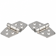 Seachoice 50-34841 1.5" x 3" 316 Stainless Steel Marine Friction Hinge - Product View