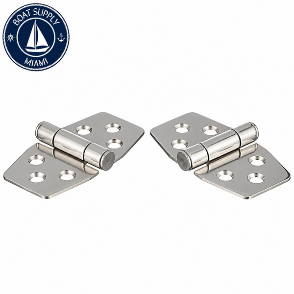 Seachoice 50-34841 1.5" x 3" 316 Stainless Steel Marine Friction Hinge