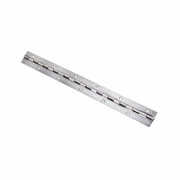 Seachoice 50-34981 1-1/2" x 6' Marine Continuous Hinge, 304 Stainless Steel - Product View