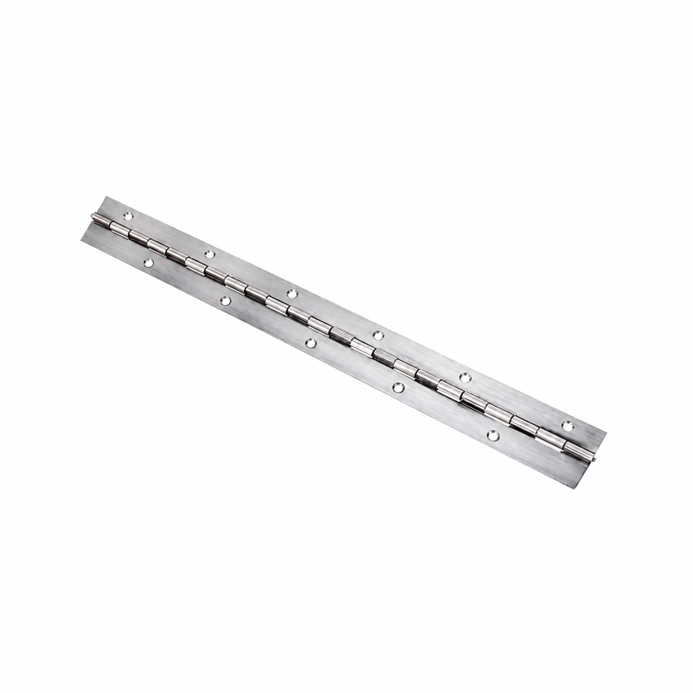 Seachoice 50-34981 1-1/2" x 6' Marine Continuous Hinge, 304 Stainless Steel - Product View
