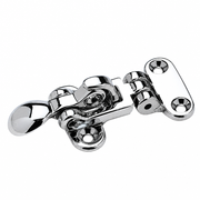 Seachoice 50-35841 Anti-Rattle Hatch Fastener 3-3/4" x 1-7/8" Chrome Brass - secondary product image