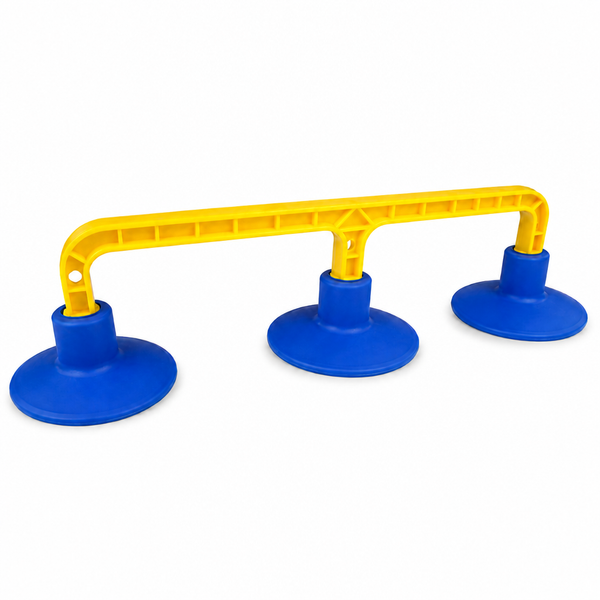 Seachoice 50-37484 Suction-Cup Hull Handle 4 in H x 17.5 in L 3 suction cups - Product View