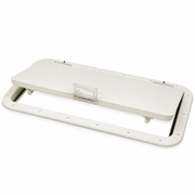 Seachoice 50-39151 10" x 20" Hinged Marine Access Hatch White - Product View