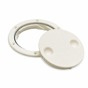 Seachoice 50-39251 Twist 'N' Lock Deck Plate 4-1/2" White - secondary product image