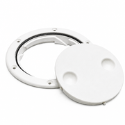 Seachoice 50-39261 Twist 'N' Lock Deck Plate 4-1/2" Arctic White - secondary product image