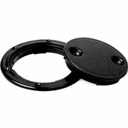 Seachoice 50-39371 Twist 'N' Lock Deck Plate 6-1/2" Black - secondary product image