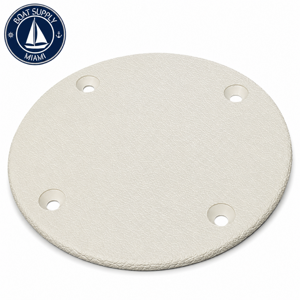 Seachoice 50-39601 Marine Cover Plate 5-5/8" Arctic White