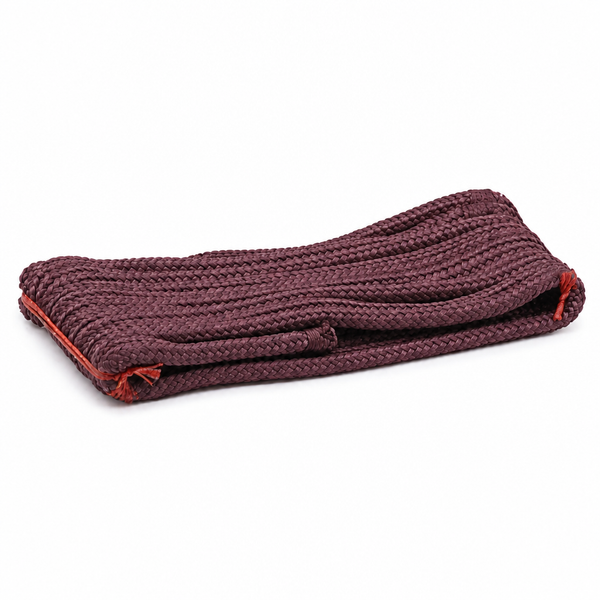 Seachoice 50-40911 Double Braid Nylon Dock Line 2-Pack 1/4" x 6' Burgundy - Product View