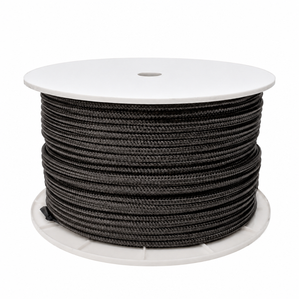 Seachoice 50-47080 Double Braid Rope Spool 1/2" x 600' Black - Product View