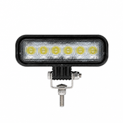 Seachoice 50-51641 6 LED Rectangular Flood Beam Work Light - Product View