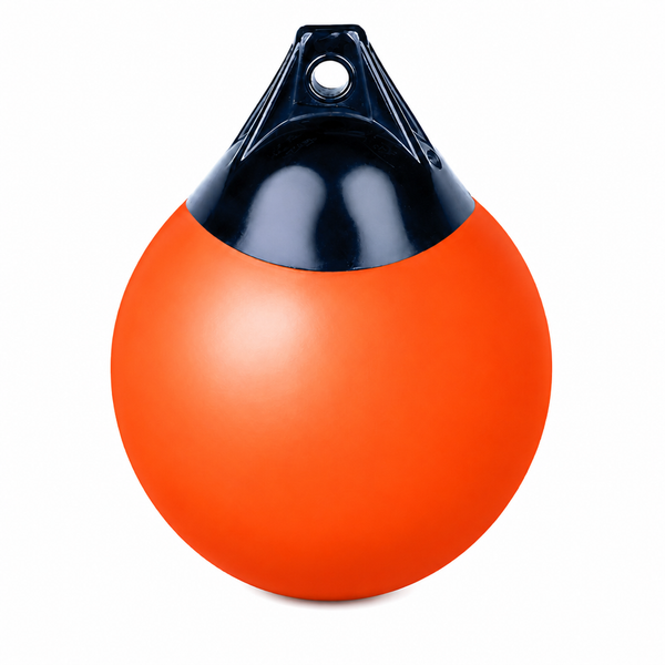 Seachoice 50-79236 Commercial Grade Mooring Buoy 15" Orange - Product View