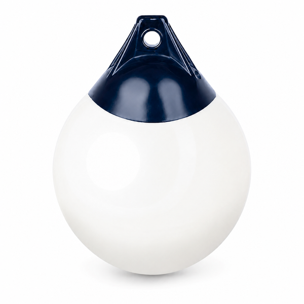 Seachoice 50-79244 Commercial Grade Mooring Buoy 12" White - Product View