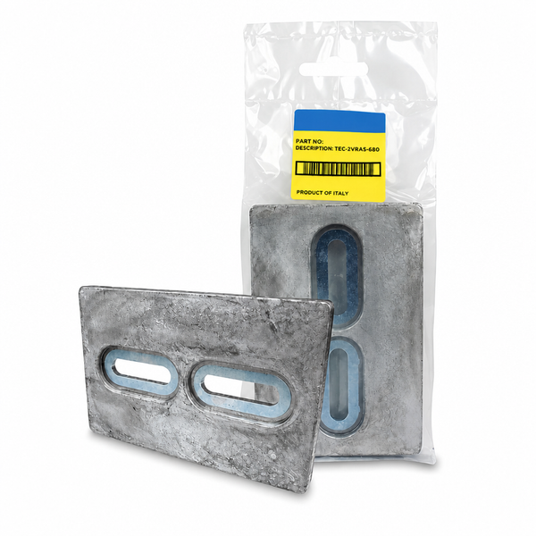 Seachoice 95617 Aluminum Diver Anode - AL DIVER 12 X 5.98X .98 - Product View