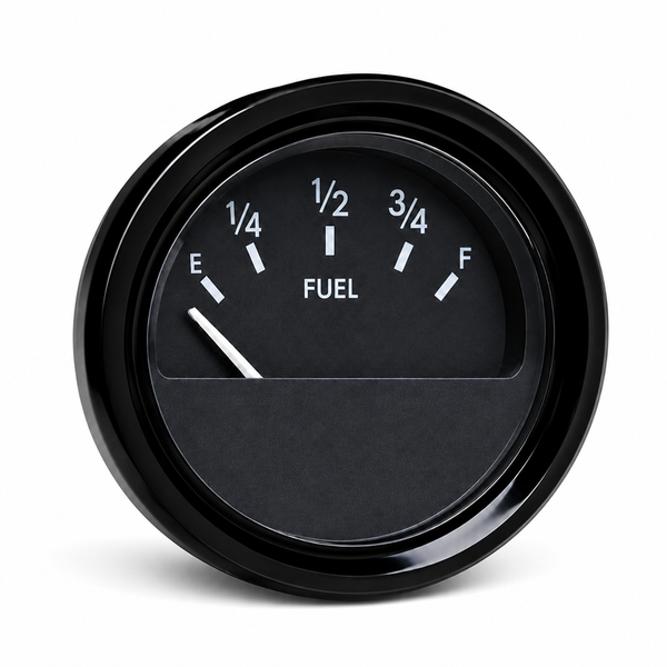 Seachoice SC50-15441 50-15441 Fuel Gauge Black Bezel - Product View