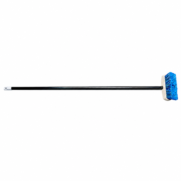 Star Brite 040083 Economy Handle with 8 in Standard Brush Medium Blue Medium bristles, Blue - Product View