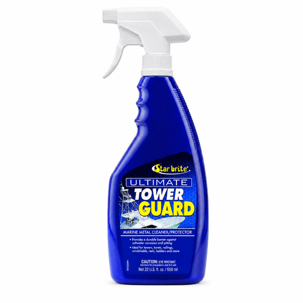 Star Brite 080922P Tower Guard Marine Metal Cleaner/Protector 22 oz Spray - Product View