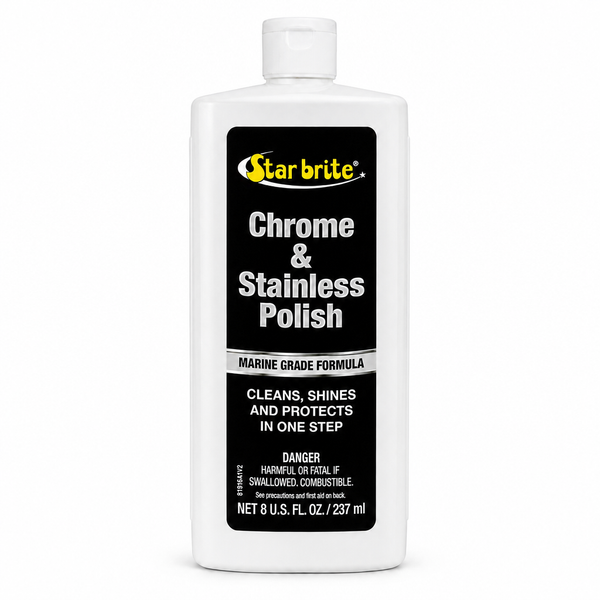 Star Brite 082708 Chrome and Stainless Steel Polish 8 oz - Product View