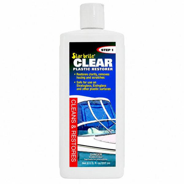 Star Brite 087208 Clear Plastic Restorer 8 oz - Product View