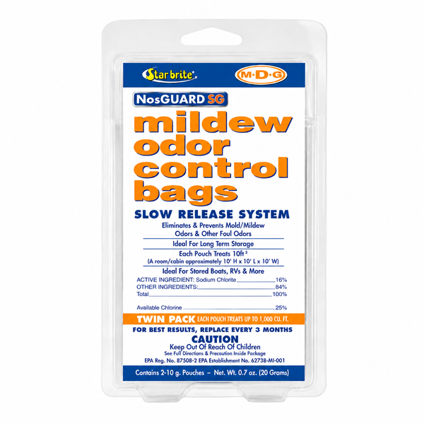 Star Brite 089950 NosGUARD SG Mold/Mildew Odor Control System - Slow Release 10 g 2 pack - Product View