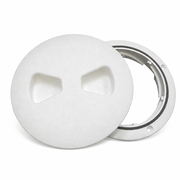 T-H Marine DPSLP62DP Low Profile Twist-Out Deck Plate 6" White - Product View