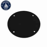 T-H Marine SDP1DP Screw-Down Deck Plate 5-5/8" Black