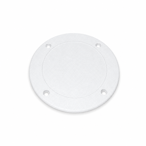 T-H Marine SDP3FWDP Screw-Down Deck Plate 10" Fish White - Product View